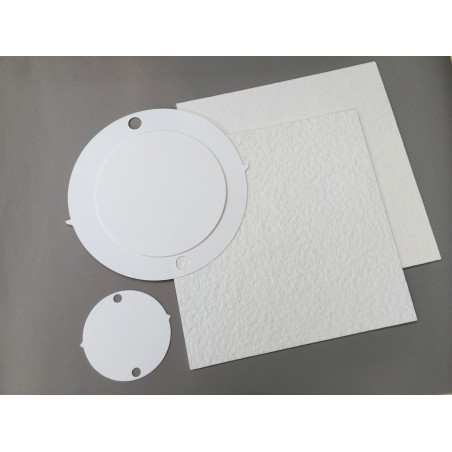 Filtre lisse pour particules fines 150g/m² - 3–6μm (//whatman 3V)