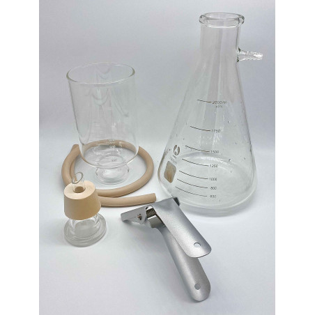 unité de filtration en verre avec rodage