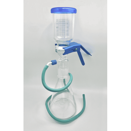 unité de filtration en verre avec rodage